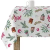 Image de BELUM Nappe de Noël | Nappe Anti-taches Table Rectangulaire Résiné | Nappe en résine (Tacte plastifié) | Nappe de table | Nappe de table maison (100 x 140 cm)