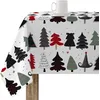 Image de BELUM | Nappe de Noël | Nappe anti-taches Table rectangulaire résinée | Nappe en résine (Tacte plastifié) | Nappe de table | Table ménage (100 x 140 cm)