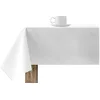 Image de BELUM Nappe 180 x 300 cm en résine anti-taches, Nappe imperméable, non toile cirée, nappe en tissu 100% coton biologique, nappe lisse au toucher coton