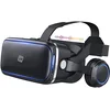 Image de NK 3D VR Brille - Smartphone, Intelligente, Audio für Smartphone, 11,9 cm (4,7 Zoll) - 6,53 Zoll, Blickwinkel 90-100 Grad, 360º, Objektiv, Verstellbarer Pupille (Schwarz)