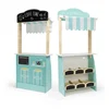 Image de Eurekakids Marché Et Salon En Bois Pour Prendre Un Café