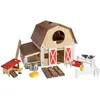 Image de Eurekakids Ferme En Bois Avec Animaux Et Accessoires-la Granja De Paul