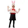 Image de Mom Costume Fille Lapin Dans Chapeau