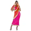 Image de Mom Femme Hindoue Avec Jupe Chemise Et Costume Chal
