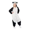 Image de Mom Costume Panda Kigurumi Ours Avec Capuche Et Queue Pour Bébé