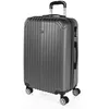Image de ITACA - Valise Rigide Grande Taille 158 cm - Valise Soute 23 kg Solide ABS - Trolley Valise Moyenne - Bagage Taille Moyenne. Cadenas à Combinaison Uitbreidbare Koffer, Antraciet