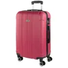 Image de ITACA - Valise Moyenne - Valise 65 cm. Valise Soute Avion Rigide 4 Roulettes - Valise De Voyage Résistante en Matériau ABS - Valise Ultra Légère avec Cadenas à Combinaison, Aardbei