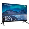 Image de Cecotec Smart TV - Télévision LED de 24 pouces, résolution HD - A5 Series ALH50024. Smart TV VIDAA, système Dolby Audio, WiFi intégré, sortie casque, Chromecast, 3 HDMI et 2 USB