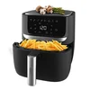 Image de Cecotec Friteuseà air Sans huile de 5,5 L Cecofry Advance Precision. 1700 W, Diététique, Finitions en acier inoxydable, Balance intégrée, Régulation de la température, Temps Ajustable