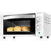 Image de Cecotec Four de table de 10L Bake&Toast 1090 White. 1000 W, minuterie 60 min, température réglable jusqu'à 230 °C, plaque de cuisson, gril et pinces.