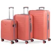 Image de SKPAT - Valises. Lot de Valise Rigides 4 Roulettes - Valise Grande Taille, Valise soute Avion, Bagages pour Voyages.Ensemble Valise Voyage. Verrouillage à Combinaison, Koraal