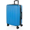 Image de SKPAT - Valise Rigide Grande Taille 158 cm - Valise Soute 23 kg Solide ABS - Trolley Valise Moyenne - Bagage Taille Moyenne. Cadenas à Combinaison Uitbreidbare Koffer, Elektrisch blauw