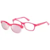 Image de NANOVISTA Lunettes unisexe pour adultes, Bicolore Corail/Rose, 46