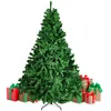 Image de Sapin de Noël 150 cm très touffu avec 684 branches en format charnière Pin de Noël PVC Vert 150 cm