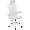 Image de Mars Gaming MGC-ERGOPLUS Chaise ergonomique professionnelle, support lombaire dynamique adaptable, maille respirante, hauteur réglable entre 115 et 125 cm, accoudoirs pliants, appuie-tête réglable,