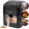 Image de Cecotec Air Fryer Cecofry&Grill Smokin' 6500 Friteuse à air chaud sans huile   6,5 l   Barbecue   Double résistance   Fryer intégré   Air Fryer Cecofry&Grill Smokin' 6500. 2200 W, réglage de la