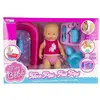 Image de Vicam Toys Pipi Comijitas Avec Poupée Bébé Pour Le Bain 40x13x58 Cm