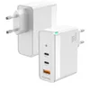 Image de AISENS - ASCH-100W3P008-W - Chargeur GAN 100W, 2XUSB-C PD3.0 QC4.0 QC5.0, 1XUSB-A QC3.0, Blanc