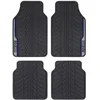 Image de Jeu de tapis universel noir/bleu sparco