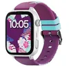 Image de SaveFamily SaveWatch Plus 2 | Montre Connectée pour Enfant avec Localisateur GPS, Appels, Vidéo, Whatsapp, Spotify, App Store - Cadran Blanc et Bracelet en Silicone Maui