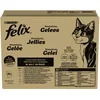 Image de Purina Felix Sensations Nourriture humide pour chats avec boeuf, poulet, canard, agneau, 80 enveloppes 85g, 1 unité