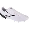 Image de Joma Chaussures de football pour terrain ferme - Aigle, 38 à 46 - Fabriquées en microfibre haute performance et crampons ajoutés pour une répartition du poids et une meilleure adhérence, Blanc/noir,