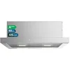 Image de Cecotec Hotte Aspirante Télescopique 60cm Bolero Flux TLT 604000 Inox A+++. Aspiration 415m3/h, Moteur DC, 3 Vitesses, Contrôle Tactile SS, Finition Inox, Lumière LED, Filtres en Aluminium et Carbone