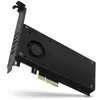 Image de AXAGON PCEM2-DC 2 poorten M.2-controller PCIe x4 Geschikt voor: 2230, 2242, 2260, 2280, 22110 Actieve koeling, Incl. Low-Profile slotplaat