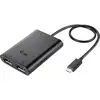 Image de i-tec USB Adapter [1x USB-C - 2x DisplayPort] I-TEC USB C auf Dual DisplayPort 0.3 m