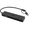 Image de i-tec I-TEC USB-C Metal HUB 2xUSB 3.0 2xUSB-C C31HUBMETAL2A2C USB-hub 2 + 2 poorten USB-A, USB-C USB 3.2 Gen2 10 GBit/s Met USB-C stekker Zwart