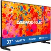 Image de Daewoo TV 32DM65QV Smart TV 32 pouces QLED Full HD (HDR10, 1920 x 1080, Frameless, Dolby Audio) Gamme 2025