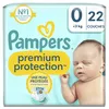 Image de Pampers Premium Protection, Taille 0, 22 Couches, <3kg, Notre N°1 pour aider à garder la peau saine et bien au sec, Choix N°1 des maternités en France*