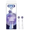 Image de Oral-B Série iO Radiant White,Brossettes Rondes Authentiques, Élimination De La Plaque En Profondeur, x2