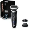 Image de Braun Série 7 Rasoir Électrique Barbe, Wet&Dry, Tondeuse à barbe Homme, Rasoir Barbe, 60 Min D'utilisation, Base de Recharge, +1 Accessoire, Sans Fil, 100% Imperméable, Tondeuse à barbe Braun 72