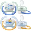 Image de Philips Avent Sucette Ultra Air Collection Happy 2 Unités