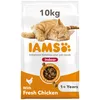 Image de IAMS Nourriture sèche d'intérieur pour chats domestiques à partir de 1 an - Avec poulet - 10 kg