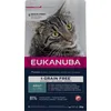 Image de EUKANUBA Grain Free Aliment sec pour chats adultes Nourriture sèche premium riche en saumon pour chats 2 kg