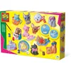 Image de SES Creative - 01154 - Kit De Loisirs Créatifs - Moulage En Plâtre Chiens Et Chats