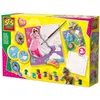 Image de SES Creative Moulage et peinture - Toiles pour peindre des princesses 3x