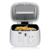 Image de alpina Friteuse - Friteuse - 1800 Watt - 2,5 Litre - Jusqu'à 190ºC - Blanc