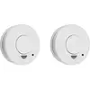 Image de Smartwares FSM-11512 Rookmelder Set van 2 stuks Incl. batterij (5 jaar) werkt op batterijen (Ø x h) 100 mm x 35 mm