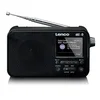 Image de Lenco Radio portable DAB+ PDR-036 - Bluetooth 5.0 - Radio FM PLL - 4 touches d'espace de stockage - Écran couleur de 2,4" - Batterie intégrée - Horloge - Minuteur de veille - Noir