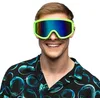 Image de Boland Lunettes de ski pour costume et fête, lunettes élégantes pour festival, carnaval ou après-ski soirée à thème