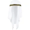 Image de Boland 04273 Chapeau Cheikh Abdullah avec voile, arabe, millionnaire, bonnet, costume, carnaval, fête à thème, blanc