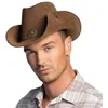 Image de Boland Nevada 04352 Chapeau en cuir synthétique pour adulte Marron Taille unique