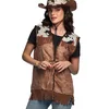 Image de Boland 54322 - Western Gilet pour adulte, taille M, costume de carnaval, veste, cow-boy, indien, costume, carnaval, fête à thème