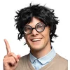 Image de Boland 85068 - Perruque Nerd pour adulte, coiffure en cheveux synthétiques pour fête à thème ou carnaval, accessoire pour costume de carnaval