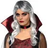 Image de Boland 85609 - Perruque Miss Clown, cheveux artificiels rouges, longs, accessoires pour costumes de carnaval, coiffure pour carnaval, halloween