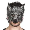 Image de Boland 97516 Masque de loup-garou pour adultes, gris, taille unique, 1 pièce