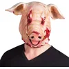 Image de Boland Masque d'Halloween en latex Horror Pig Rose